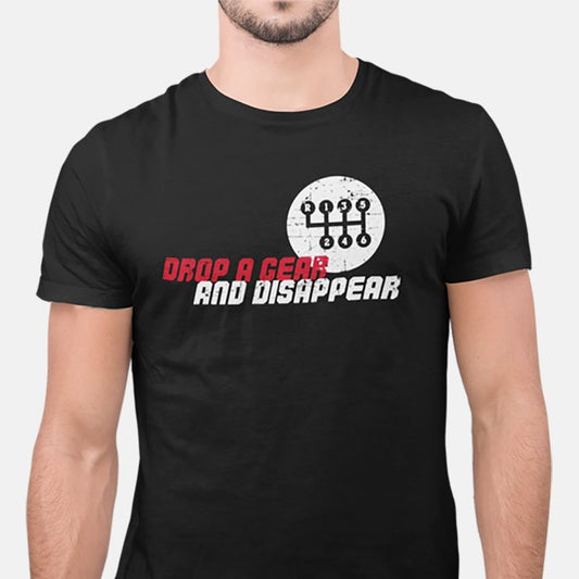 تي شيرت Drop a Gear للجنسين