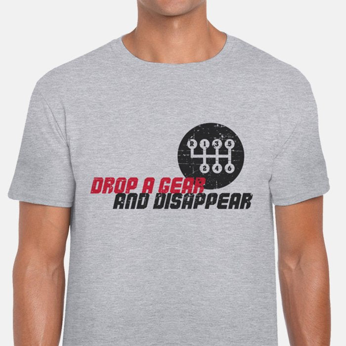 تي شيرت Drop a Gear للجنسين