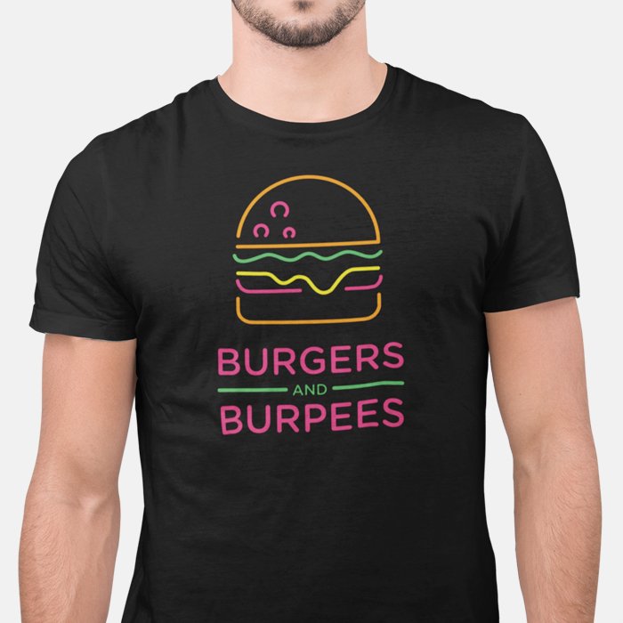 Burgers & Burpees Unisex T-Shirt