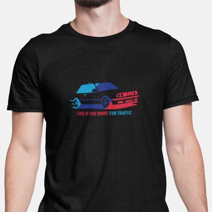 Life is Too Short BMW Unisex T-Shirt